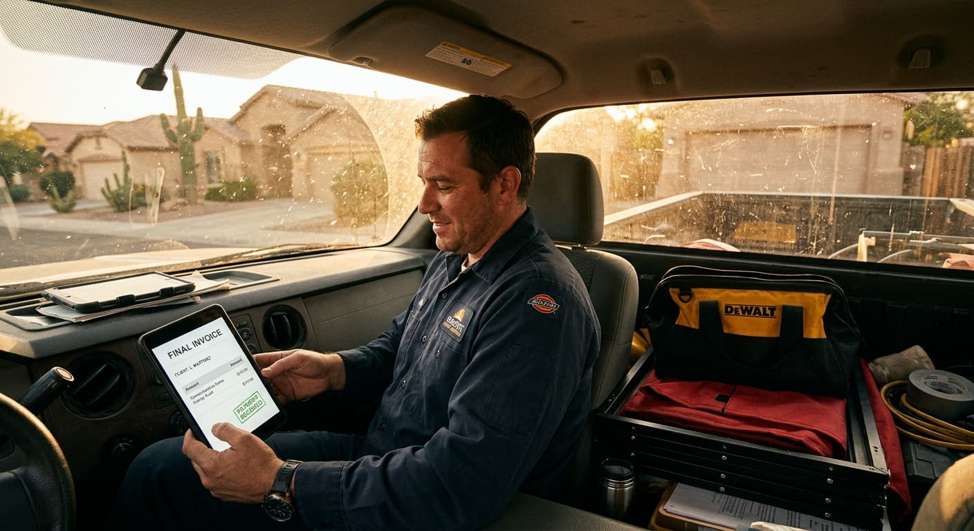 Energy Auditor Invoicing | Get Paid Instantly On-Site | For Home Inspectors