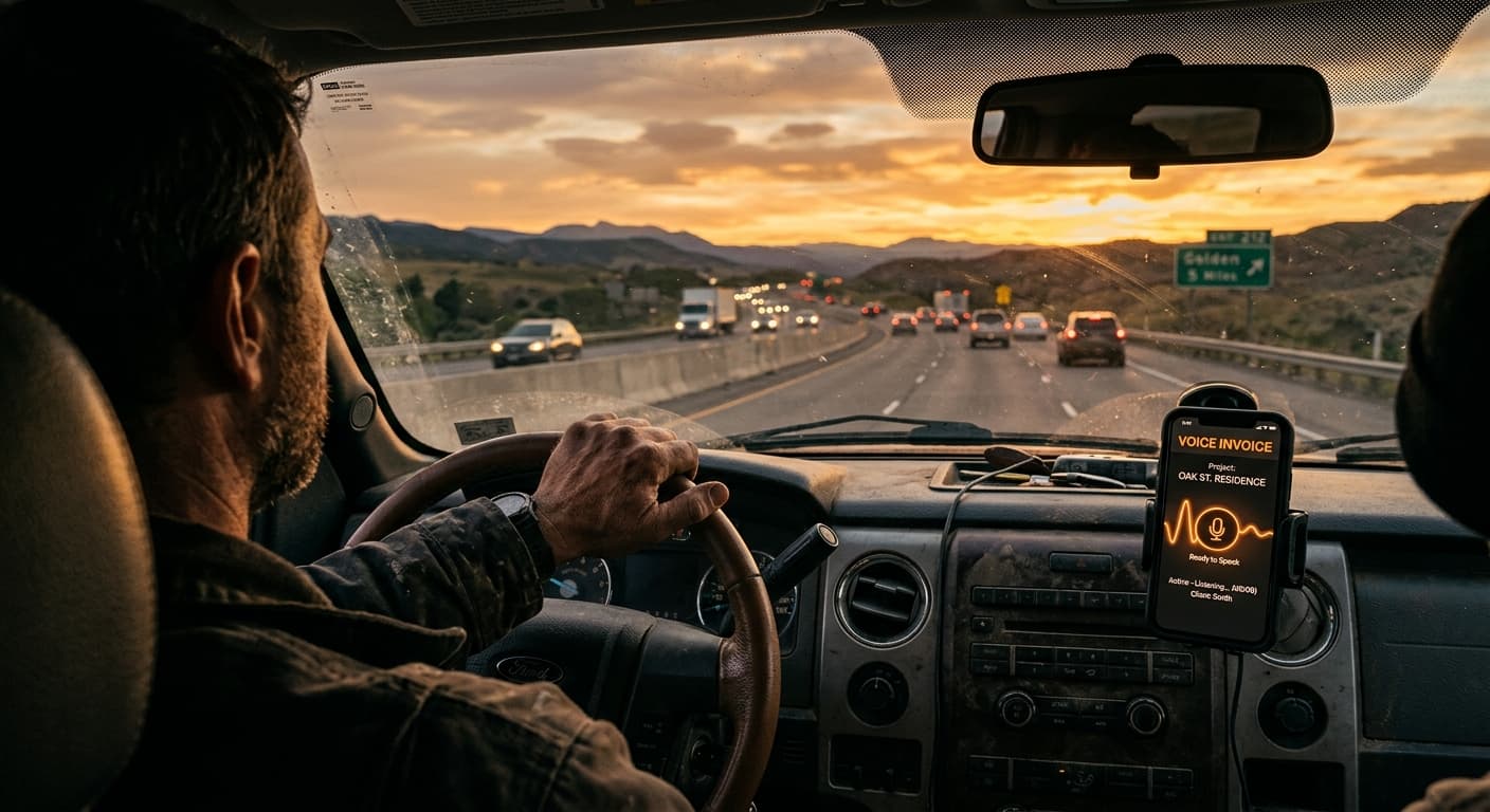 how to invoice while driving | Stop Wasting Windshield Time | For Plumbers
