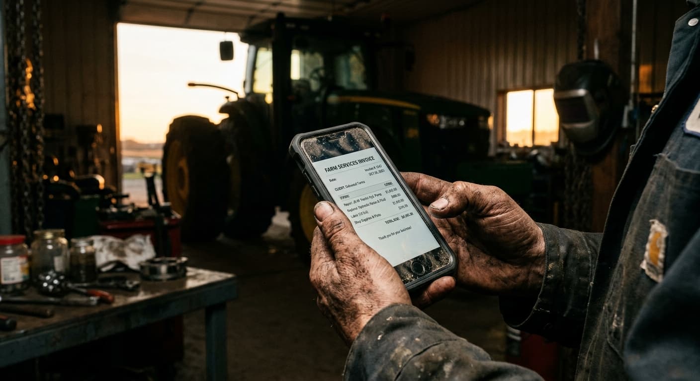 Free Invoice ROI Calculator vs Paid Software | Save Sunday Nights | Farm Equipment Repair